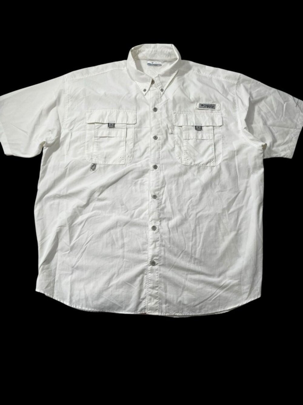 Columbia PFG Outdoor/fishing Shirt Men's size XL White